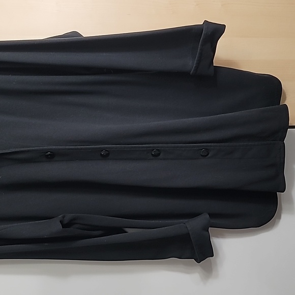 Weekender Black 5 Button-up collared jacket 593 LG - Picture 2 of 14